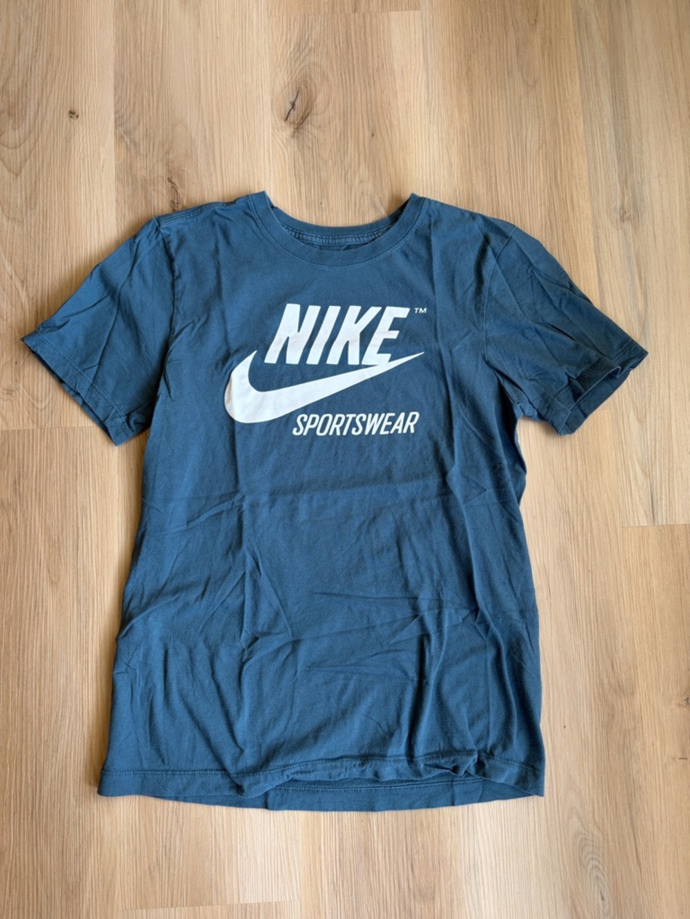 Nike - Women’s Teal Blue Logo Tee - S